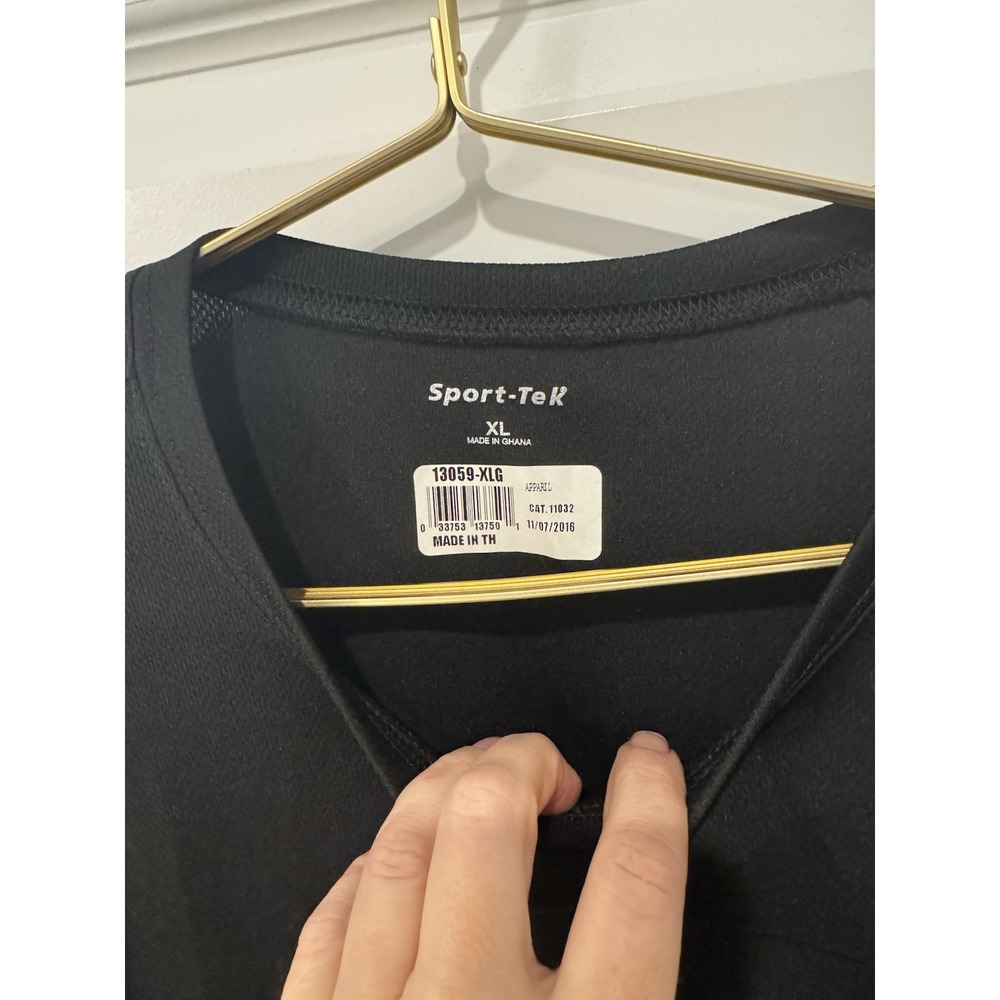 BUCK KNIVES Men's Black Long Sleeve T Shirt Pullover XL Black Lettering Logo - Picture 4 of 4